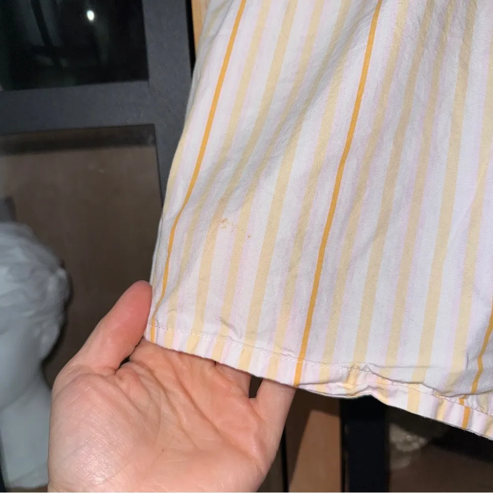 Aritzia boxers shorts striped pastel wilfred free pastel lounge cotton high rise - Image 6