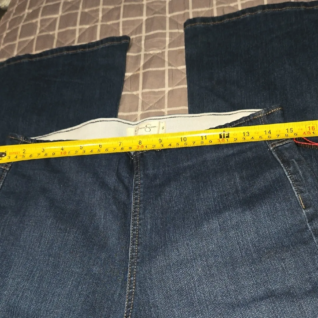 Jessica Simpson Dark Blue Flare Jeans - Image 3