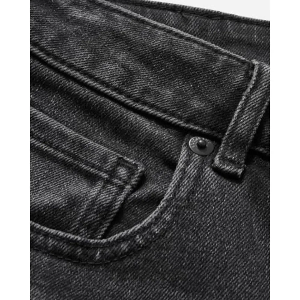 Everlane The Curvy Cheeky Straight Jean Stretch Washed Black Size 30 - Image 6