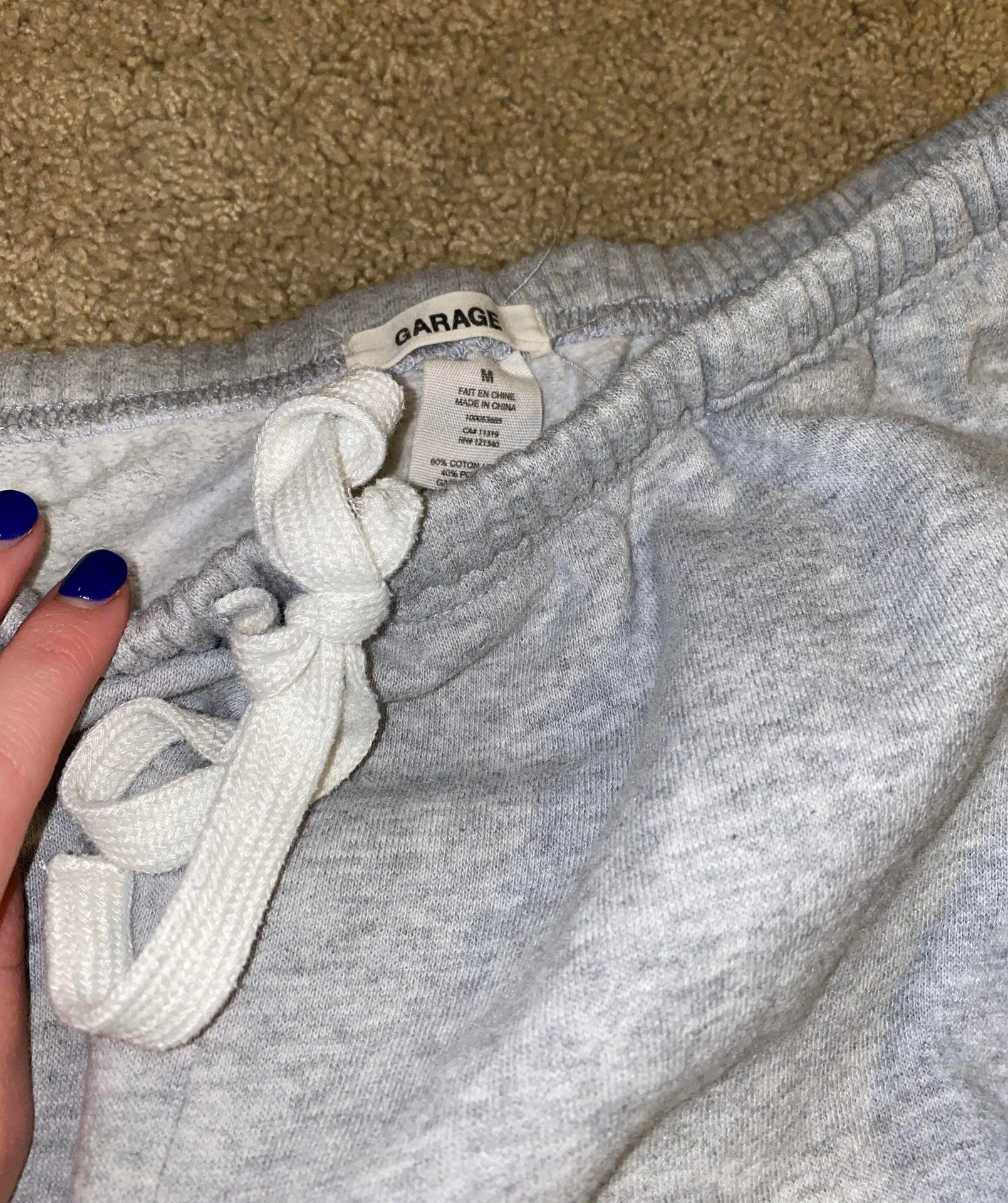 Garage Gray Joggers / Sweatpants - Image 2