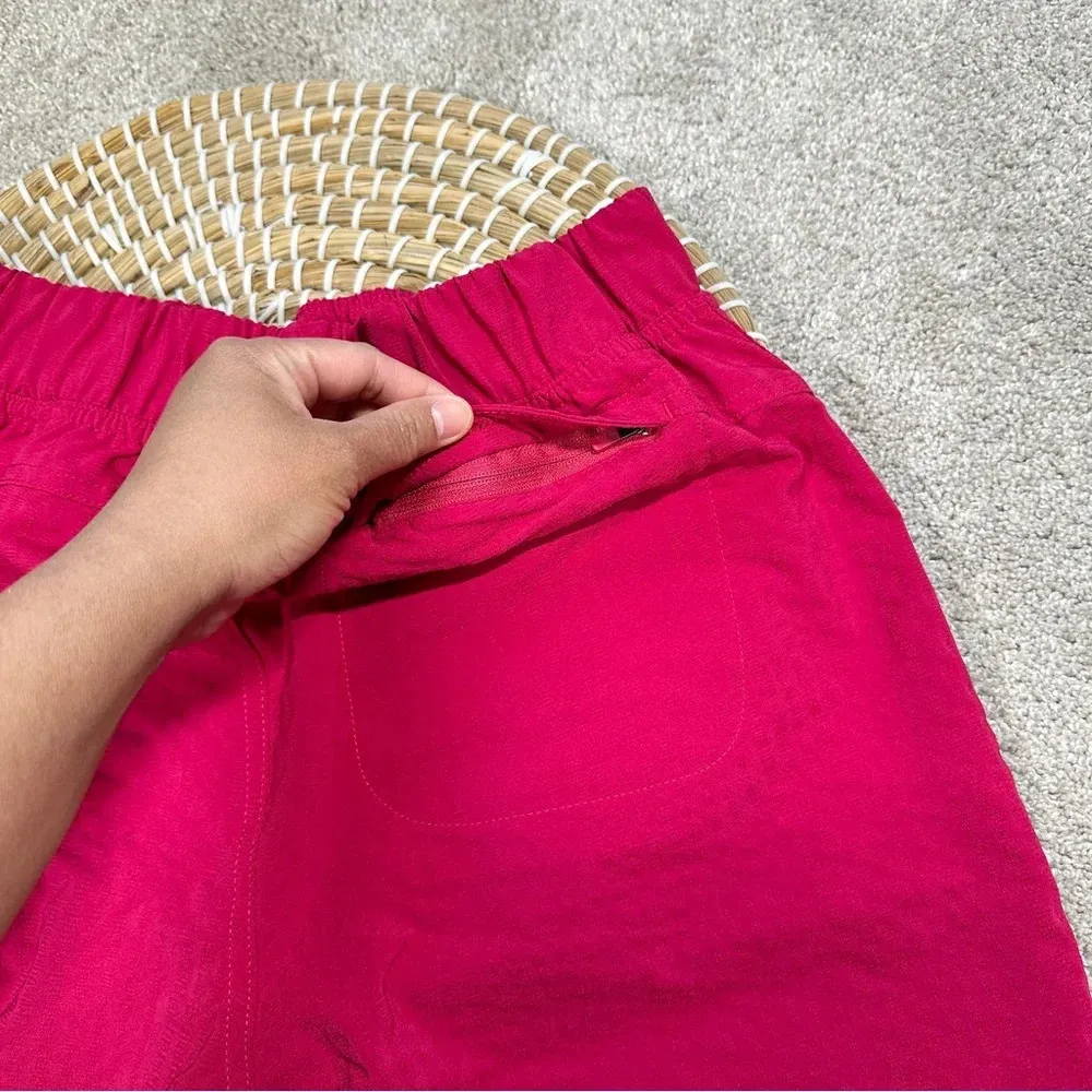 Title Nine Textured Pull On Shorts Bermuda Outdoor Travel Hiking Pink Size XS - Image 8
