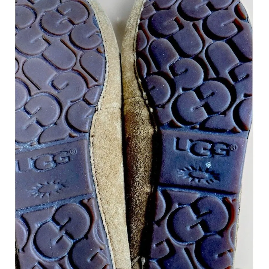 UGG Women's Dakota Suede Slippers – Chestnut, Size 7 (S/N 5612) EUC - Image 9