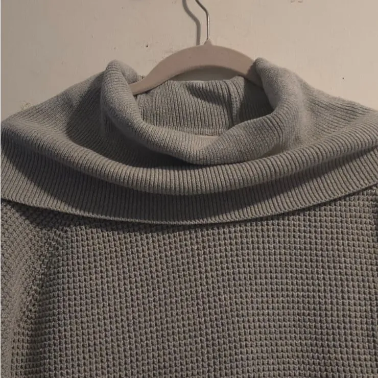 MICHAEL Michael Kors Gray Cowl Neck Sweater - Image 13