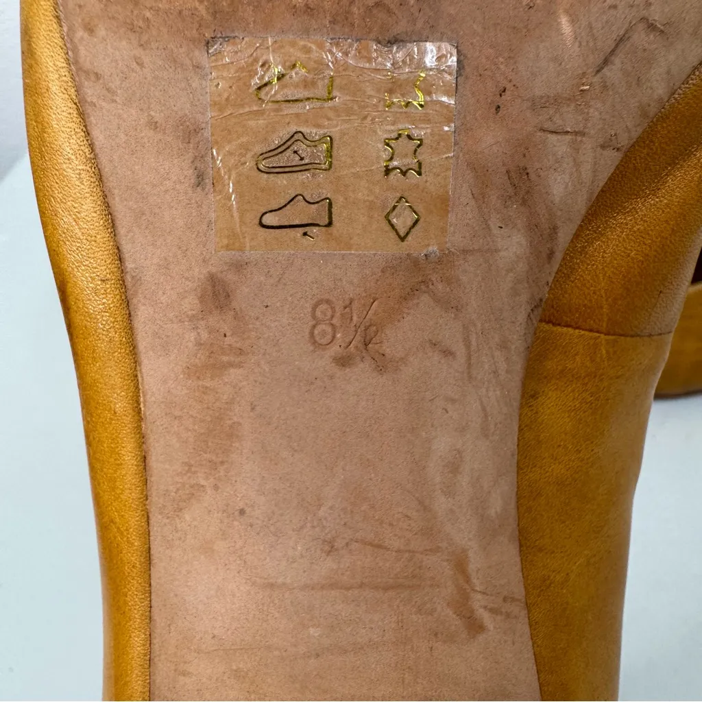 Madewell Brown Leather Pumps Size 8.5 - Image 7