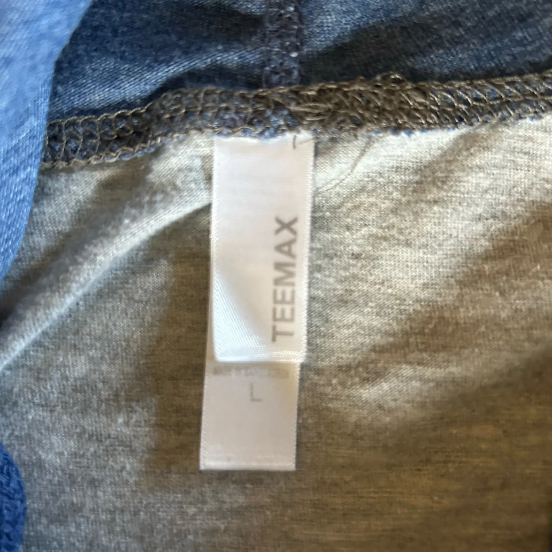 San Diego Long Sleeve Hooded Tee Gray Size L - Image 6