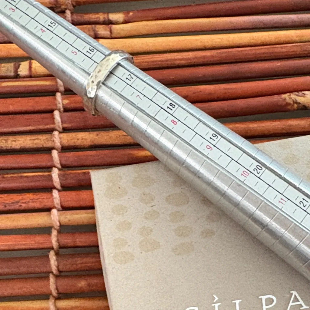 Silpada Amethyst Silver Ring Size 6 - Image 5