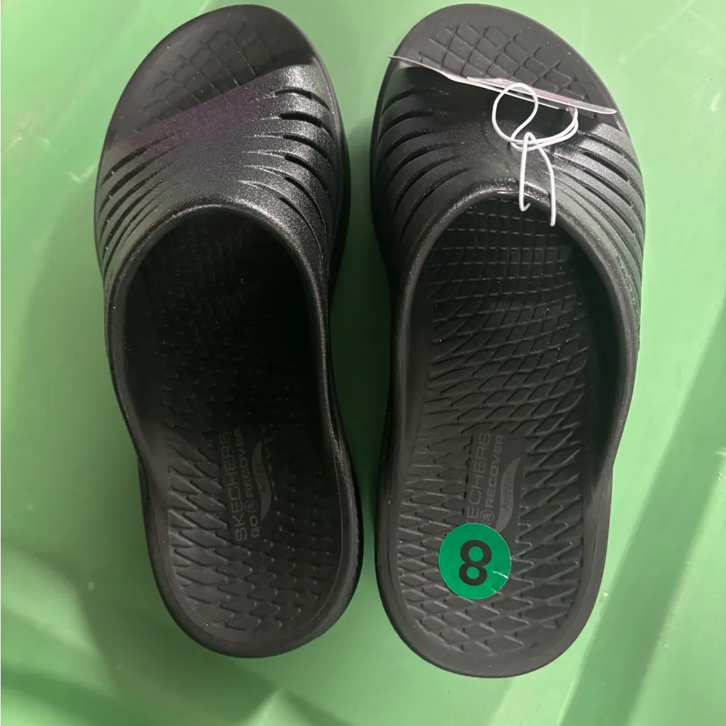 NWT Skechers GO GORecover Vegan Arch Fit Recovery Sandal - Glam Up size 8 - Image 6