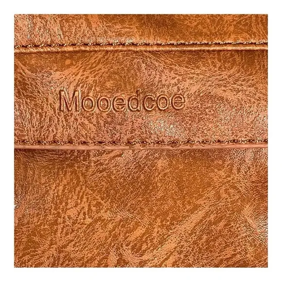 Backpack Purse Convertible Travel College Shoulder Bag Brown Animal Print Strap - Image 3