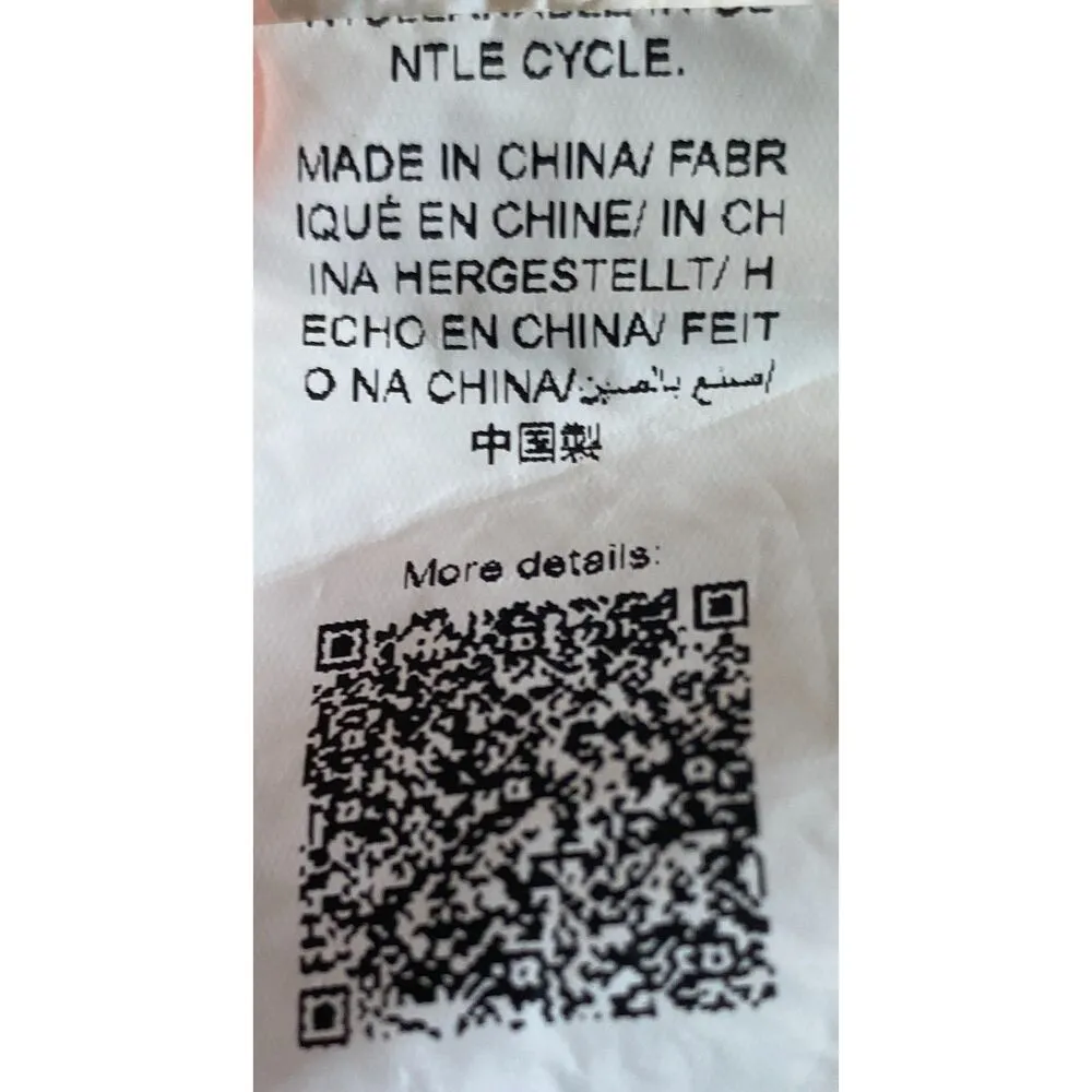 Shein Beige Coverup Fringe Women's Sz Medium - Image 4