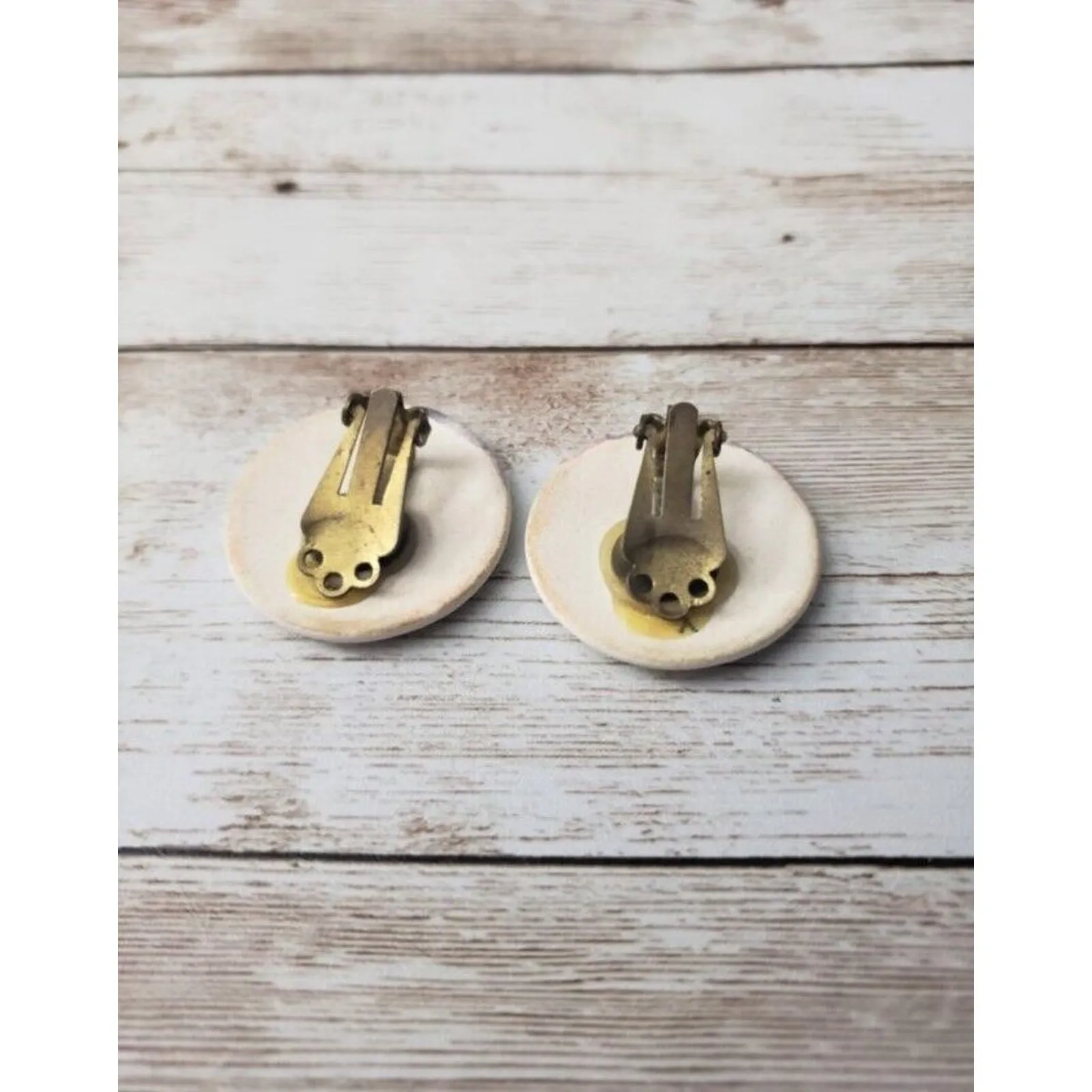 Vintage Clip On Earrings - Image 3