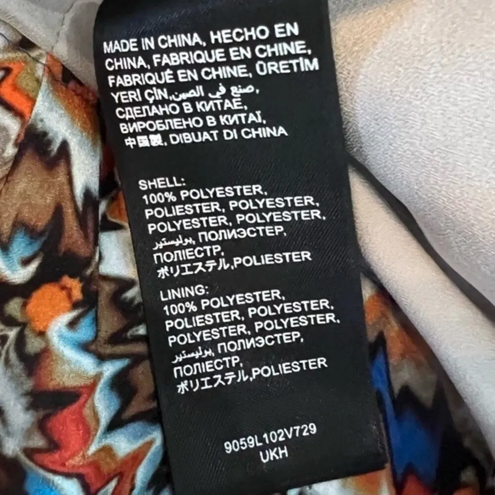 boho printed Turkish flare shorts size 2 NWT - Image 7