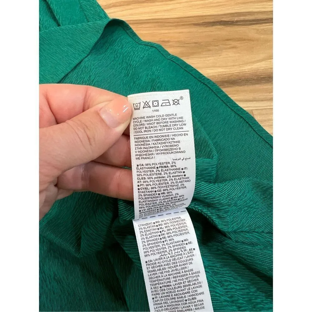 Athleta NWOT Echo Sleeveless Midi Dress Scoop Neck Lightweight Green Size XXS - Image 8