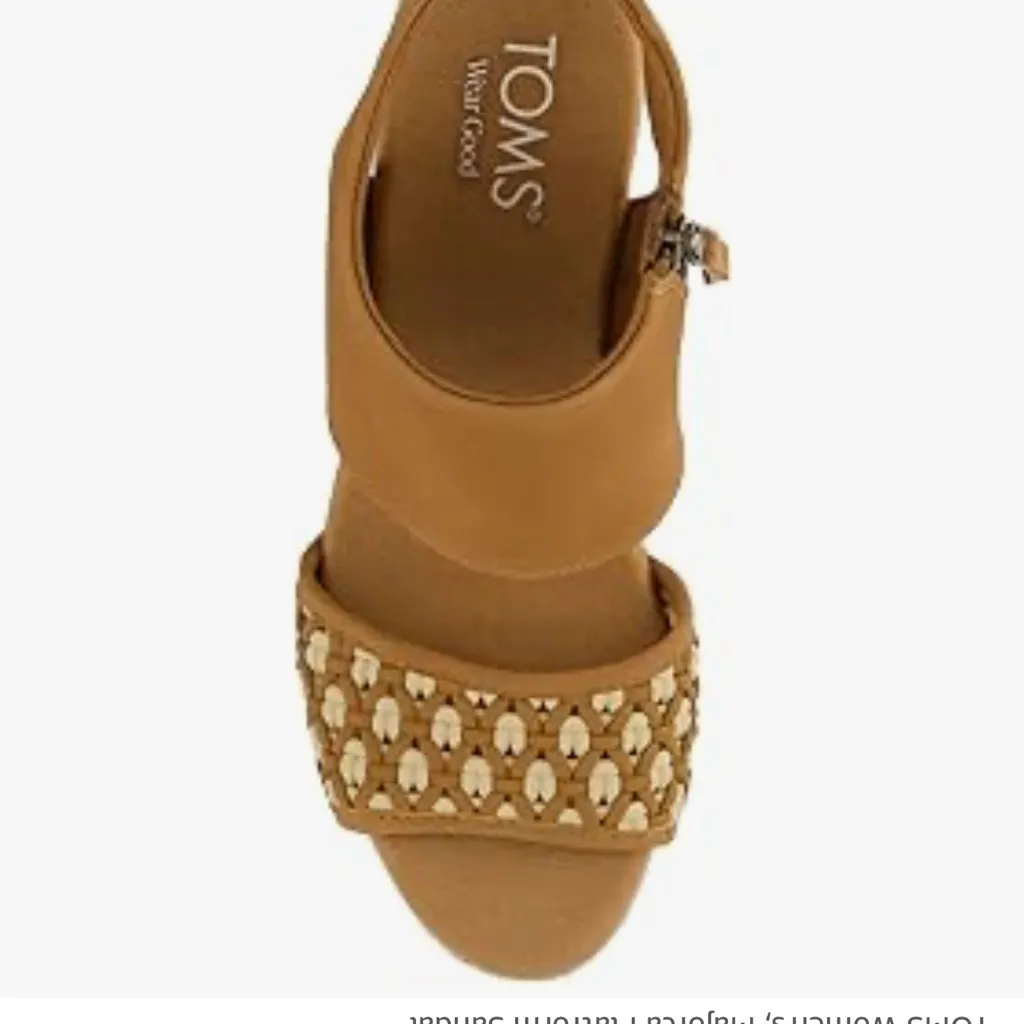 TOMS Women's Brown Platform Sandal TOMS Women's,‎ Majorca Platform Sandal - Image 6