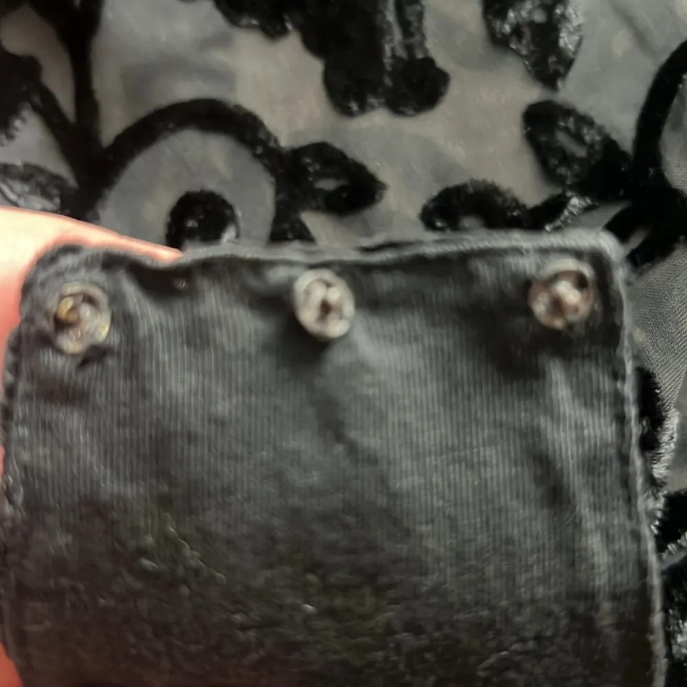 Vintage Gold Label Victoria's Secret Black High Cut Romper SZ Medium - Image 7