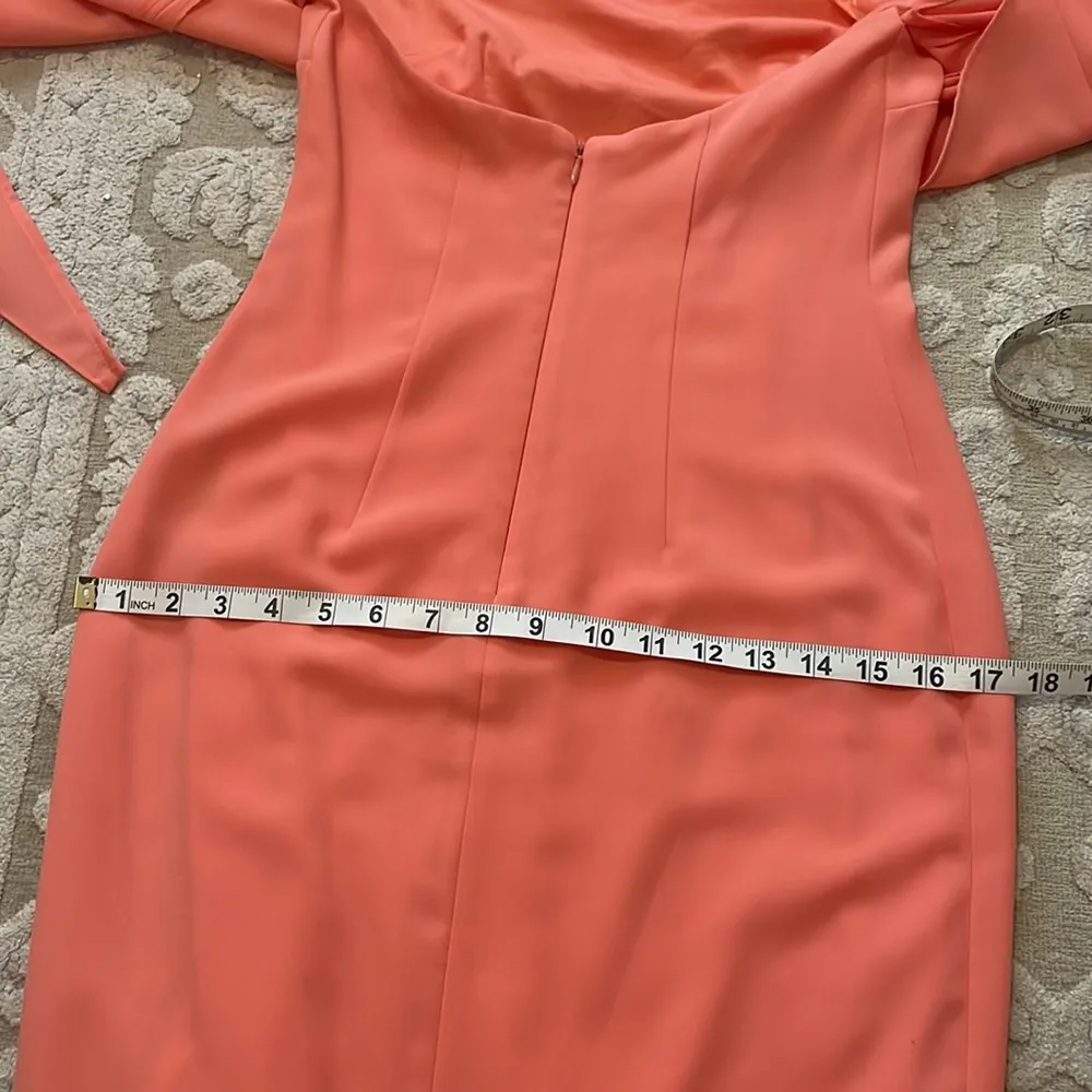 Gianni Bini Halter Salmon Peach Dress - Image 9