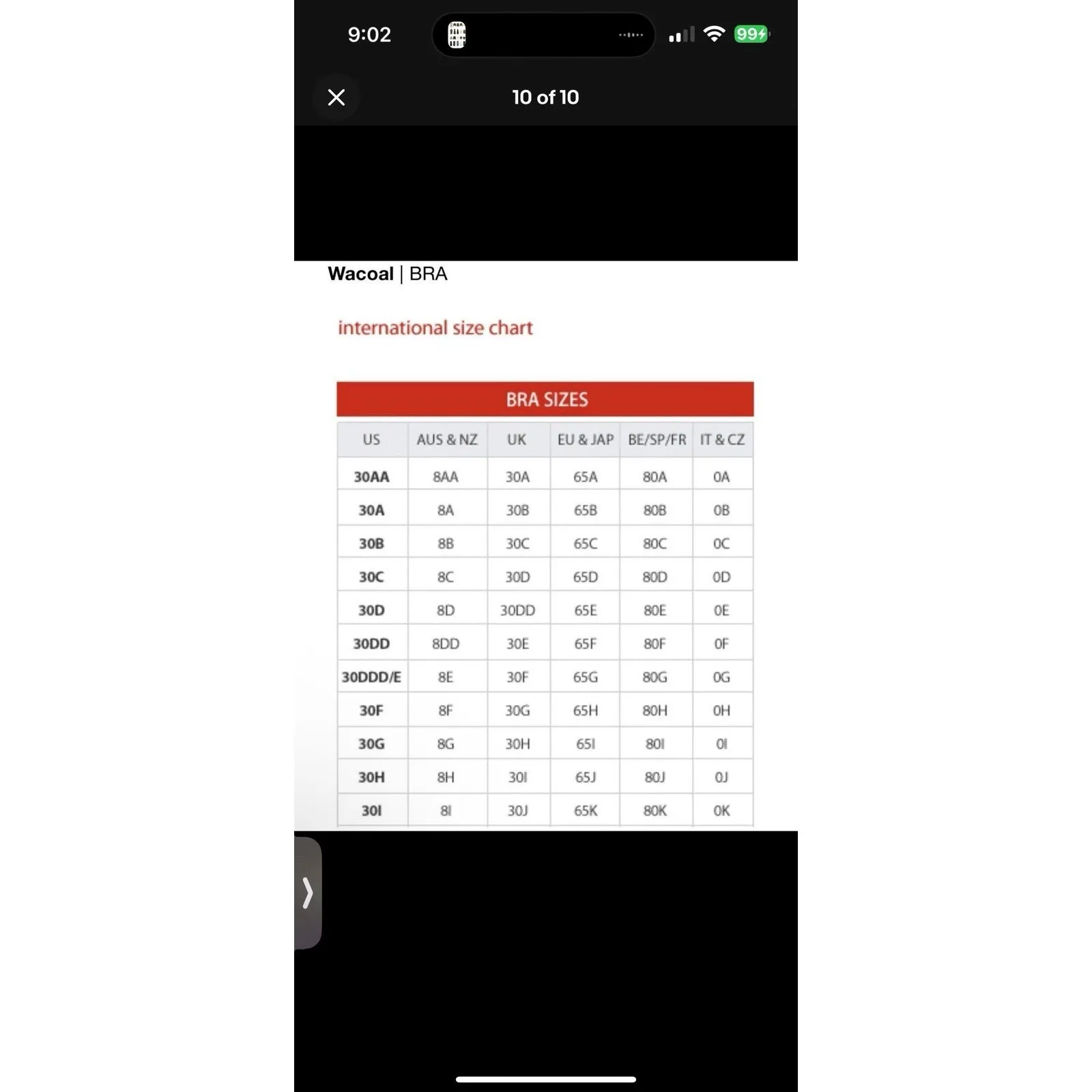 Wacoal Nude Size 32DD Amazing Assets Convertible UW Push-Up Bra 854220 NWT - Image 13