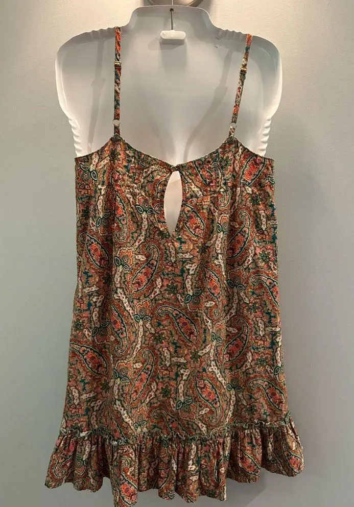 Juicy couture baby doll paisley vibrant color dress Size P (0) - Image 2