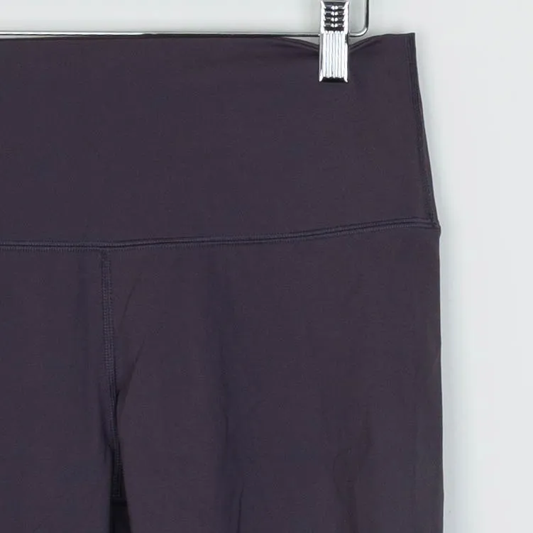 Everlane Perform High Waist Biker Shorts Dark Plum Womens Size L Gym Workout - Image 2