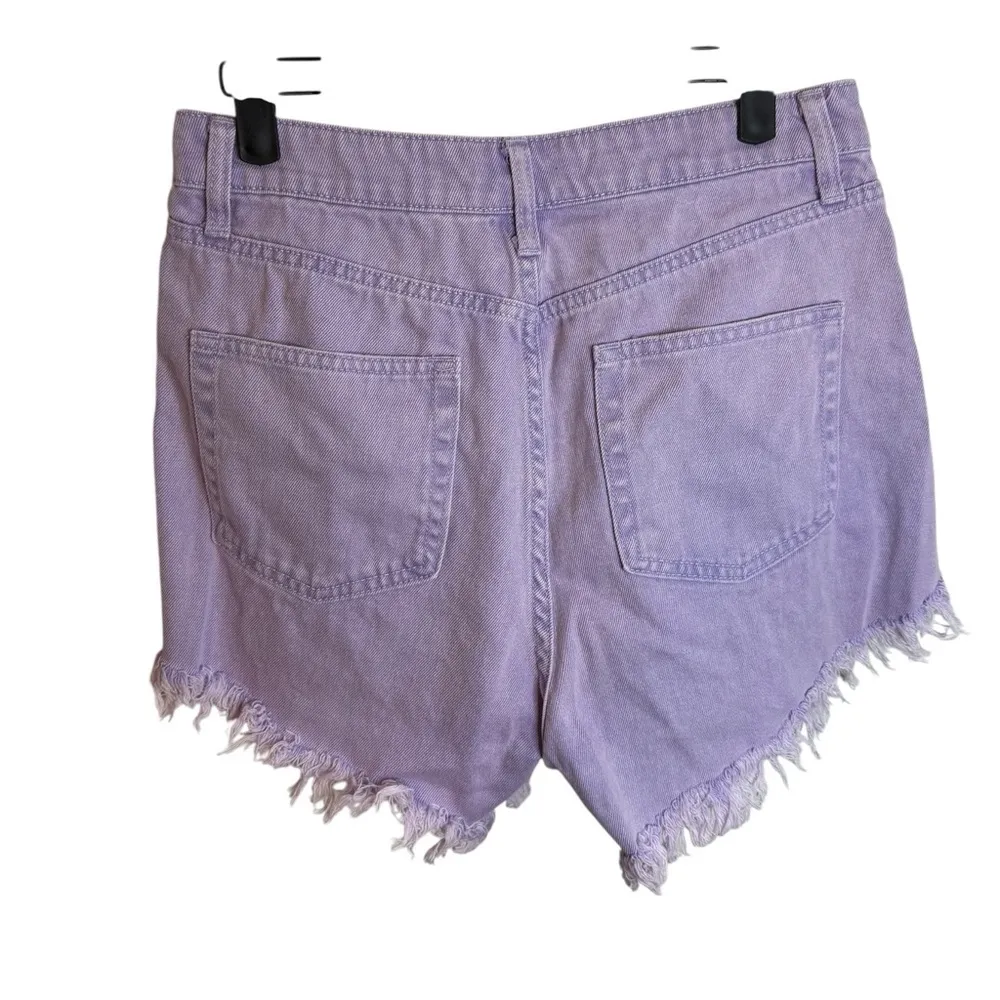 Wild Fable Lilac Purple Cut Off Denim Shorts - Image 2