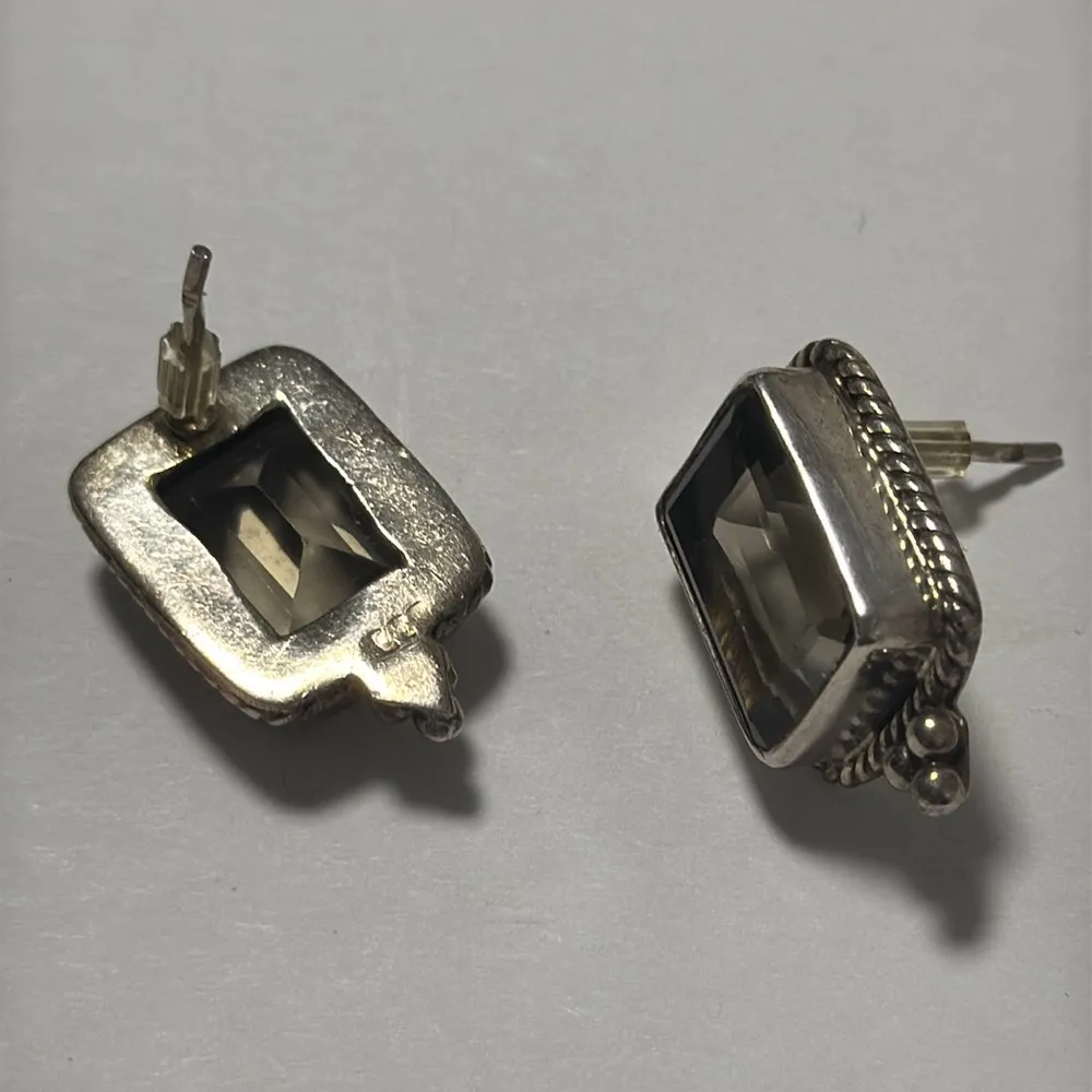 Women's Silver with peridot stone 925 Vintage - Image 3