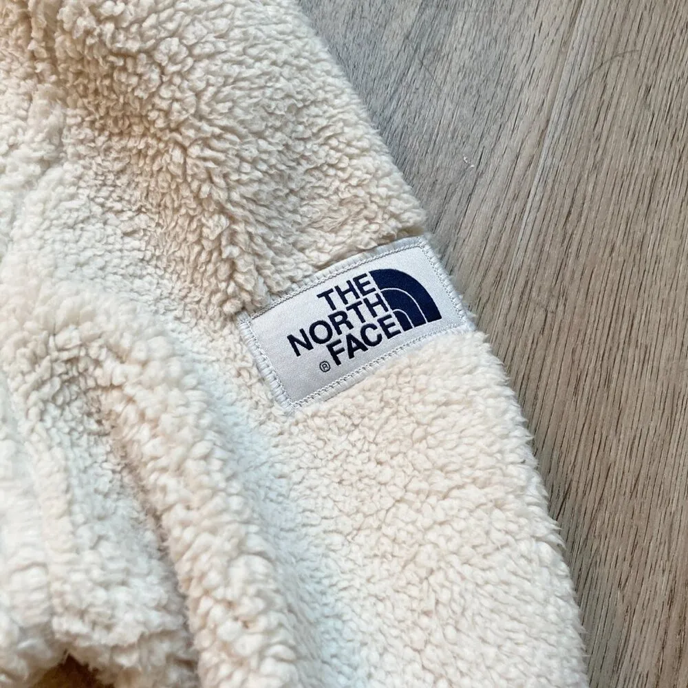 North Face Women's Cream Campshire Pullover Hoodie Size XS - Image 4