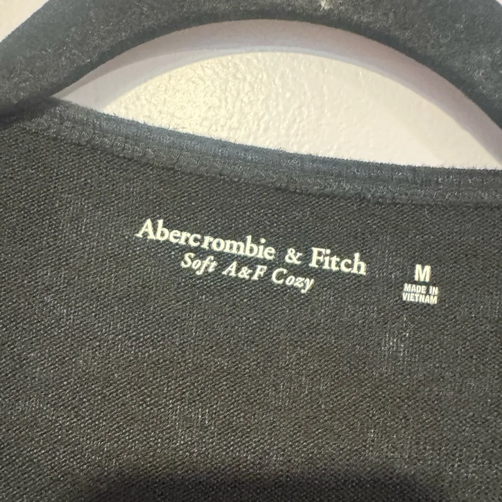 Black Abercrombie and Fitch square neck soft bodysuit - Image 2