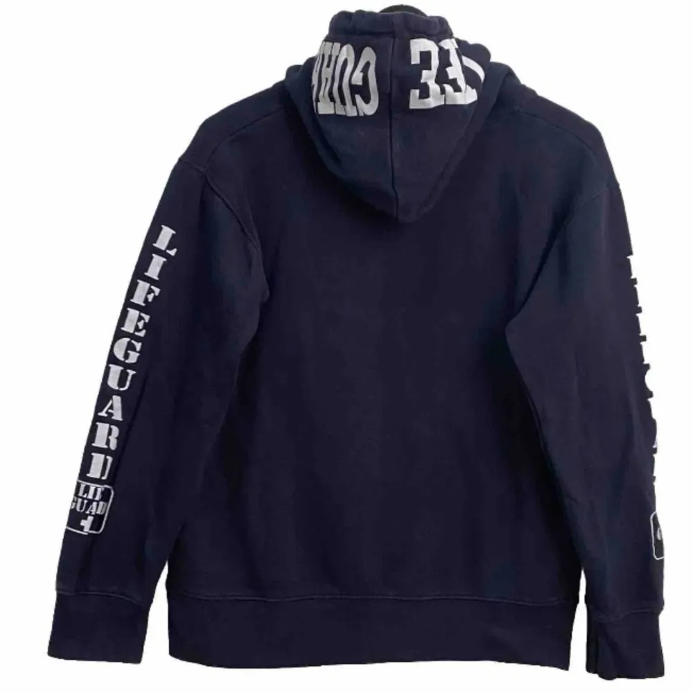 Puerto Rico Navy Pullover Hoodie Size S - Image 3