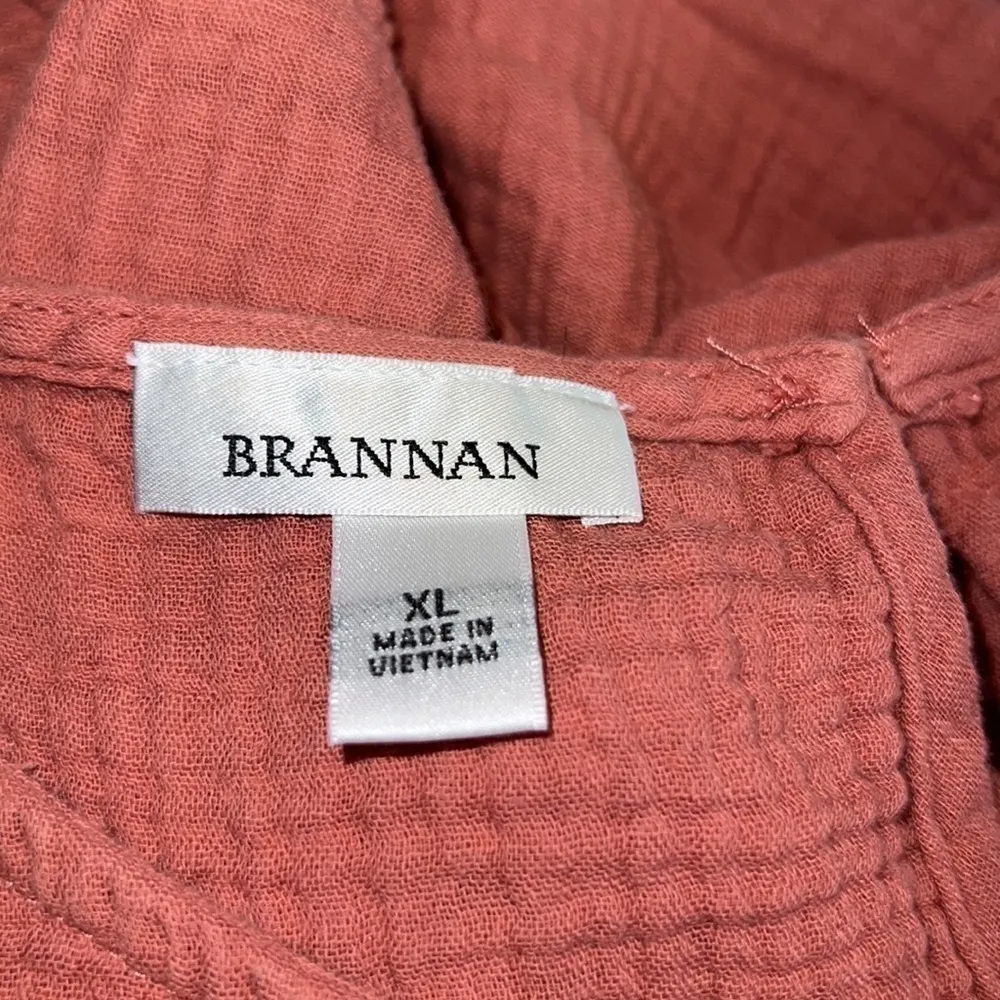 Brennan Dusty‎ Mauve Full Length Cap Sleeve Dress Szie XL Pink - Image 6