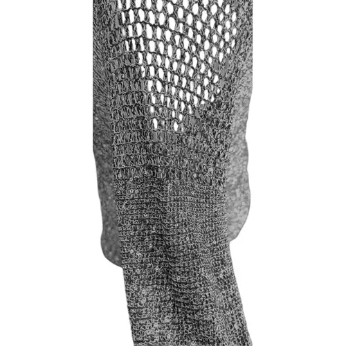 Lauren Michelle Woman Silver Sequin Mesh Knit Tunic Top 1X Sparkle Evening Glam - Image 5