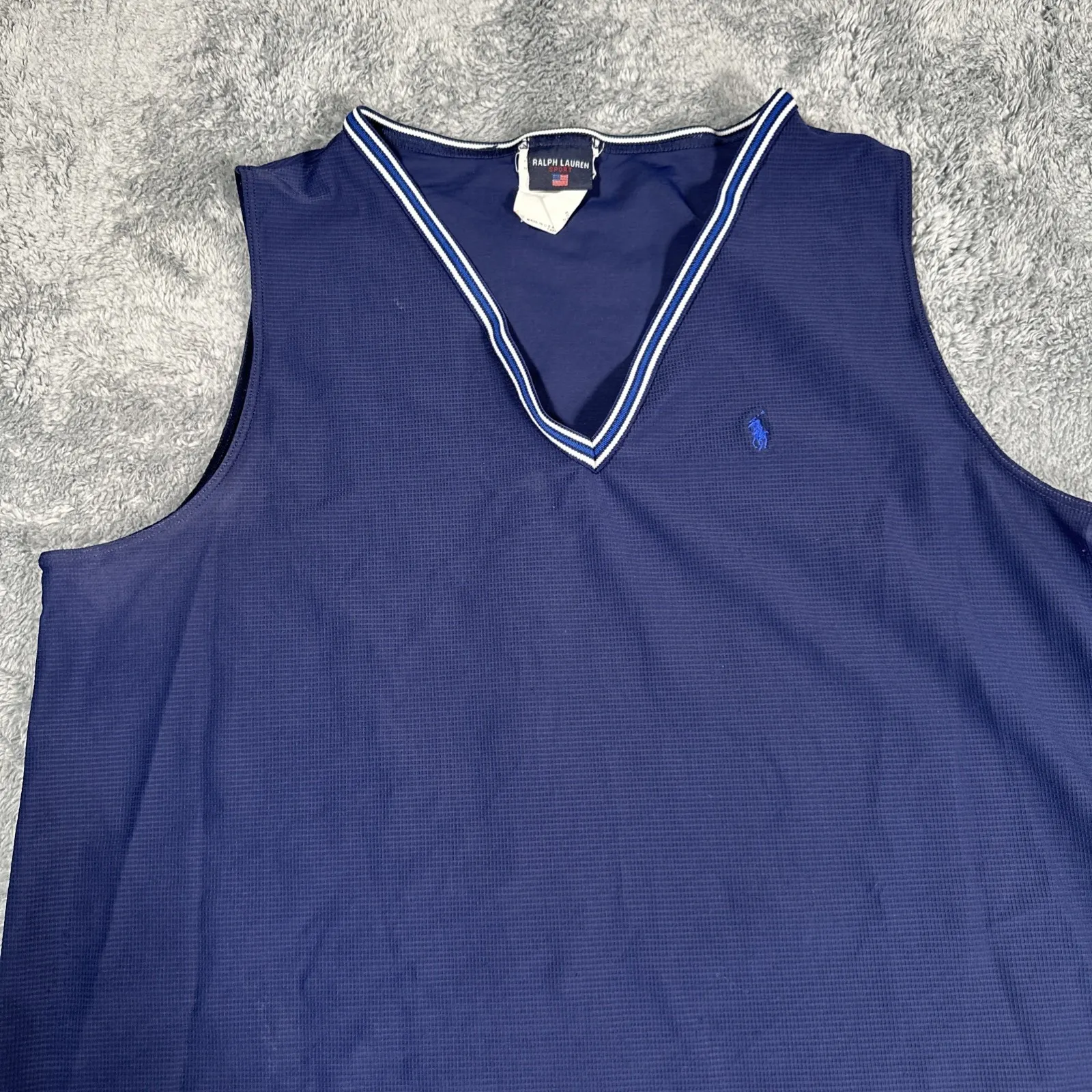 Rare Vintage Ralph Lauren Women's Sleeveless Dress SZ Large Tennis Skirt Dress - Image 2