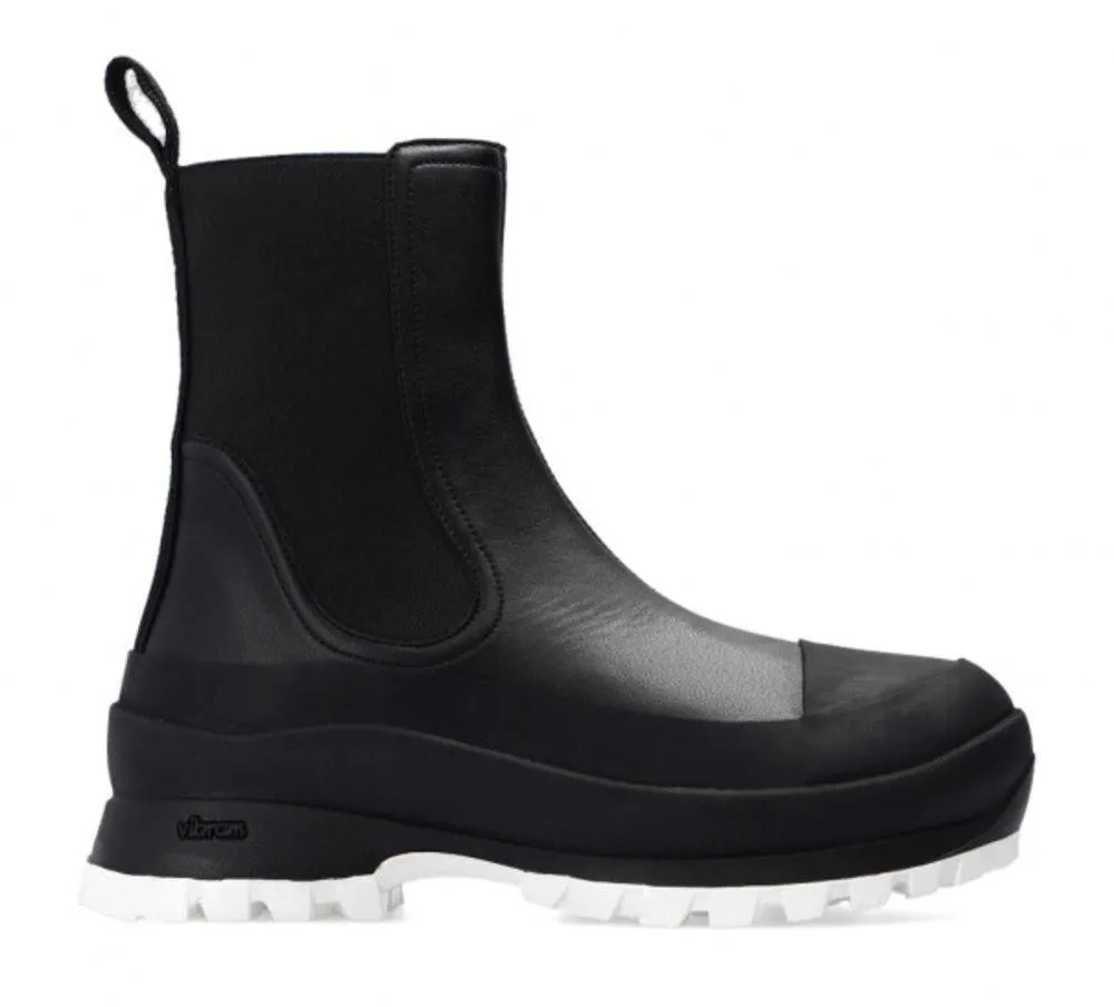 Stella McCartney Trace Chelsea Boots w/Logo in Black, Size40 New Online for $725 - Image 4
