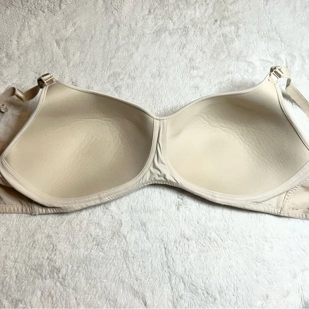 Torrid Curve 360 Back Smoothing Dream Wire-Free Bra Size 38DDD Seamless Nude Bra - Image 6