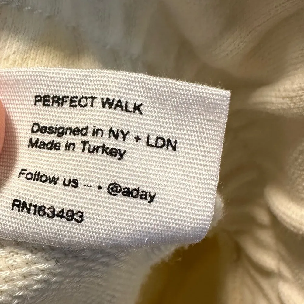 Aday Oat Perfect Walk High Rise Terry Tencel Cotton Lounge Jogger Sz L - Image 13