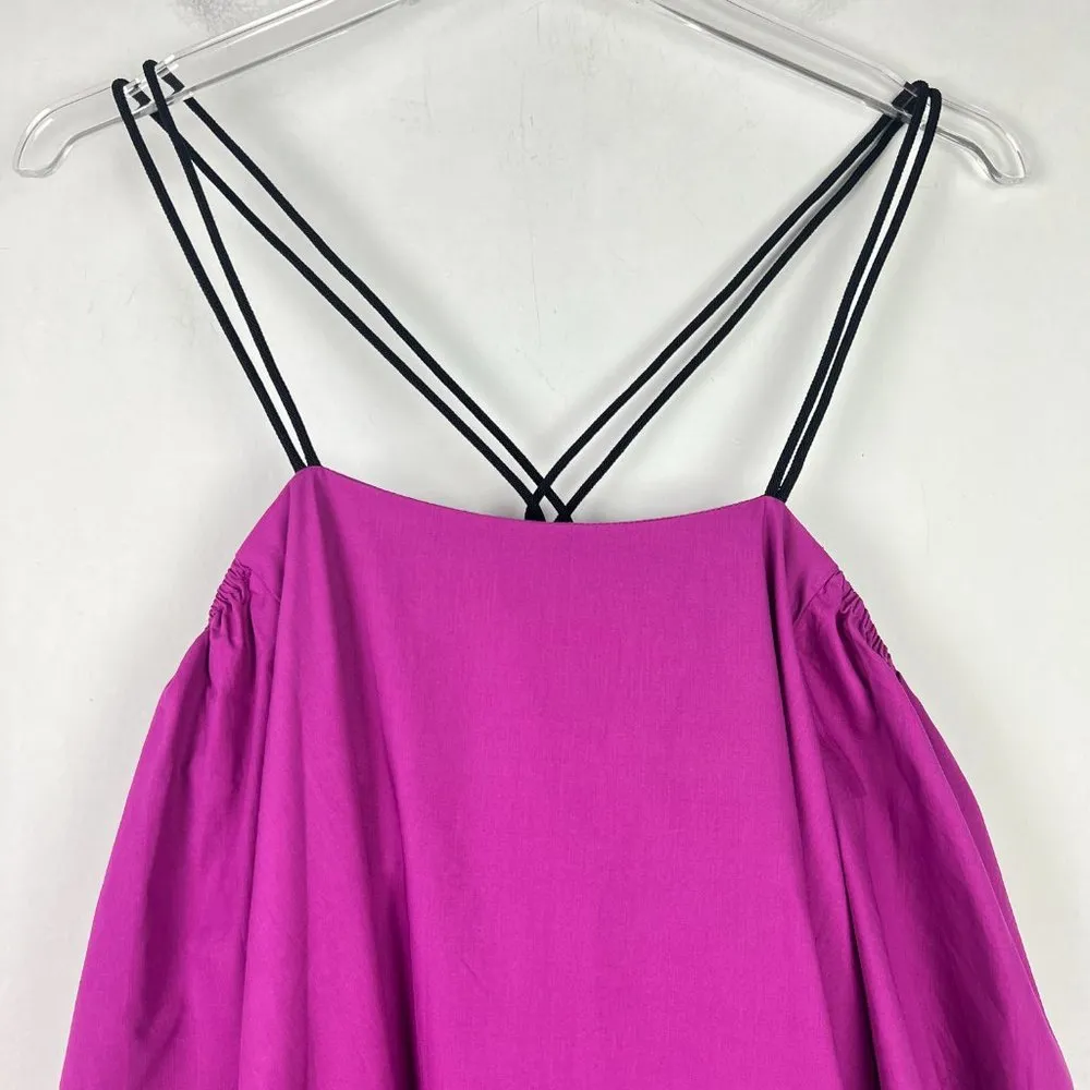 NWT Line & Dot Leon Criss Cross Off The Shoulder Purple Dress Size Small S NEW - Image 3
