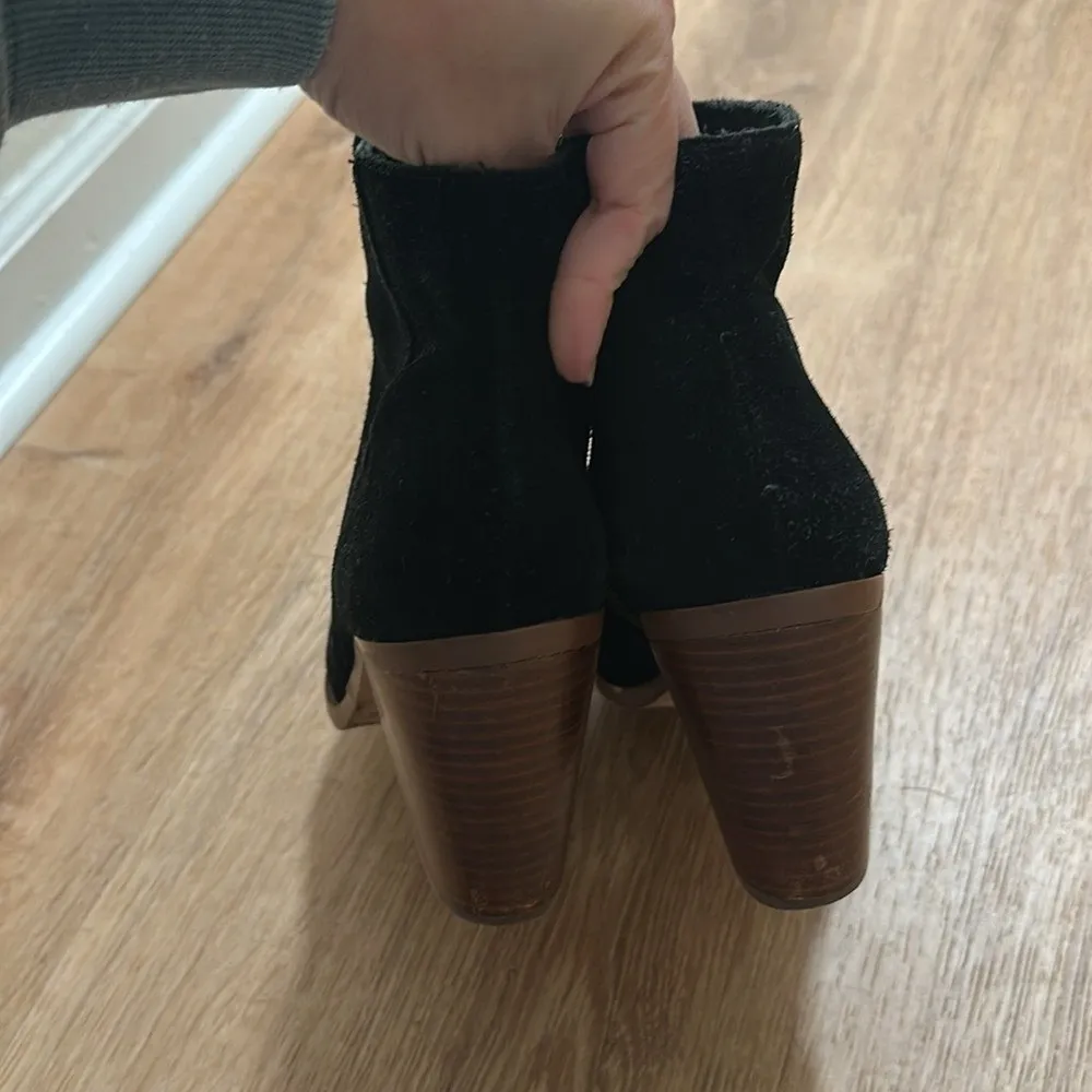 SOLE SOCIETY | Black Suede Leather Boots - Image 3