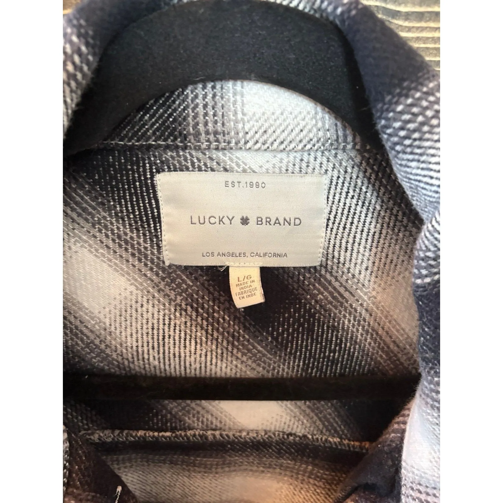 Lucky Brand Shacket Sz lg - Image 3