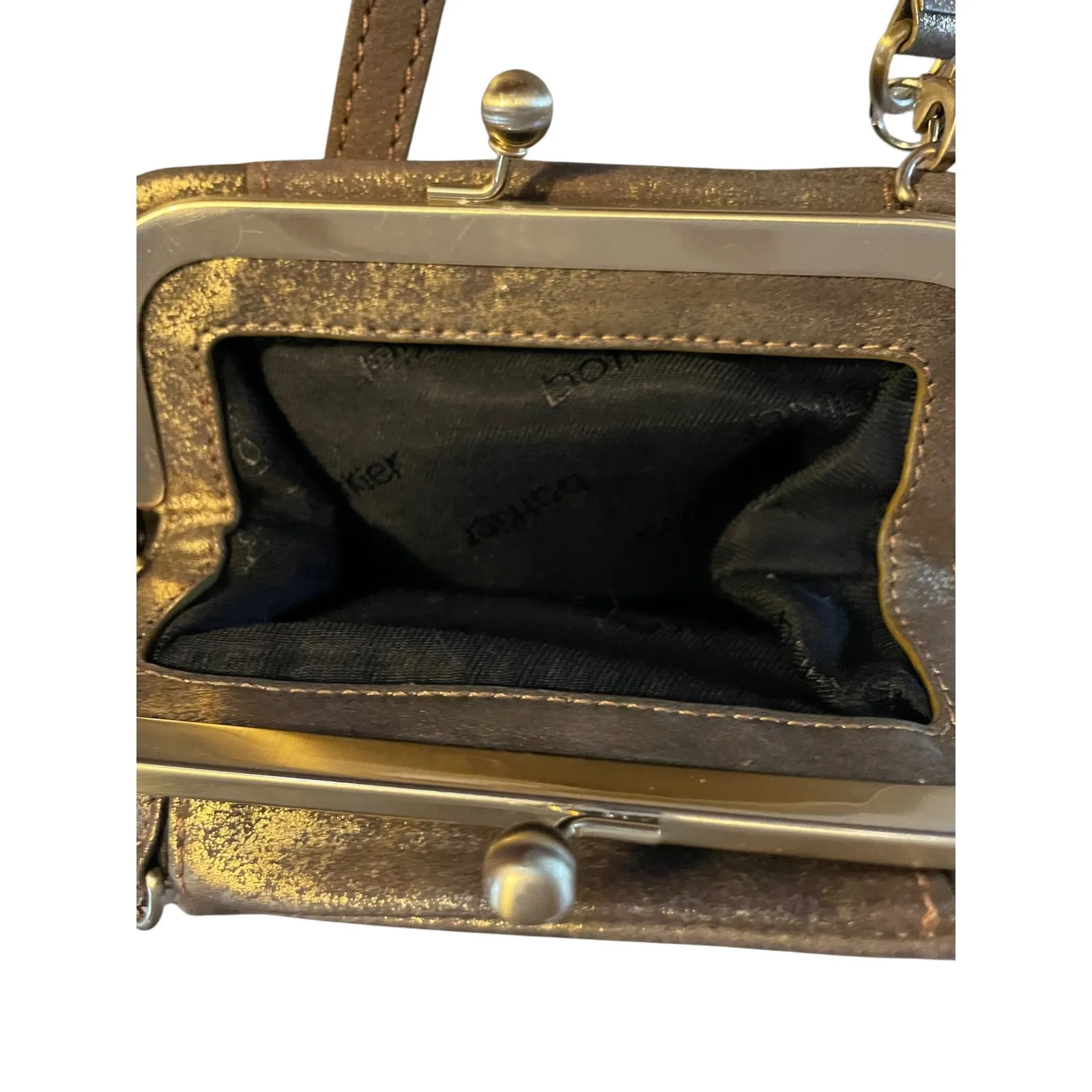 Botkier Gold Crossbody Bag - Image 4