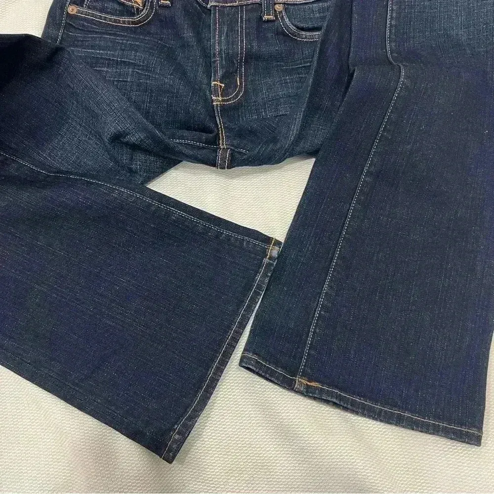 J Brand Boot Leg Jeans Low Rise 818 Ink Medium Wash Y2K Size 26 - Image 8