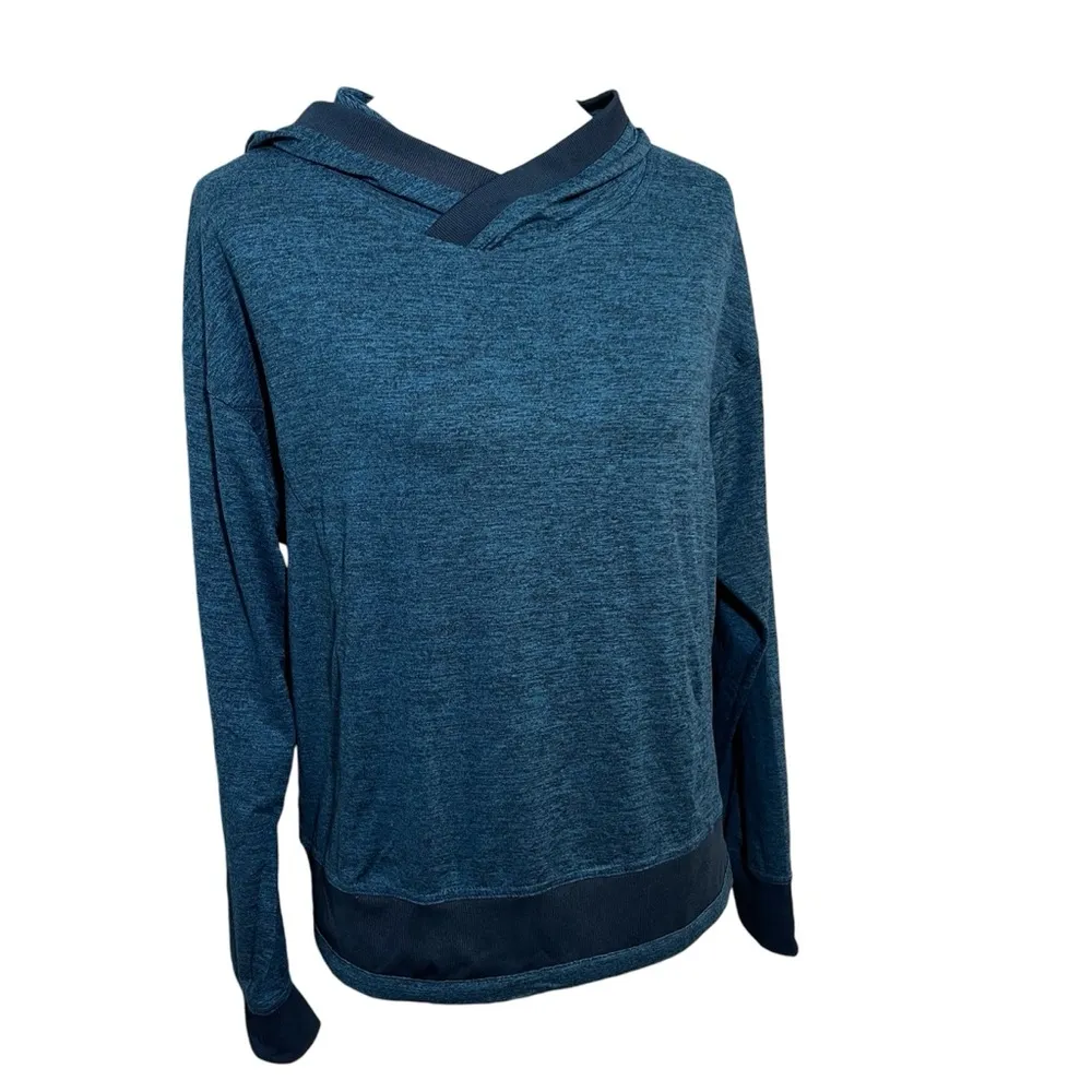 Mondetta Blue Long Sleeve Hoodie - Image 5