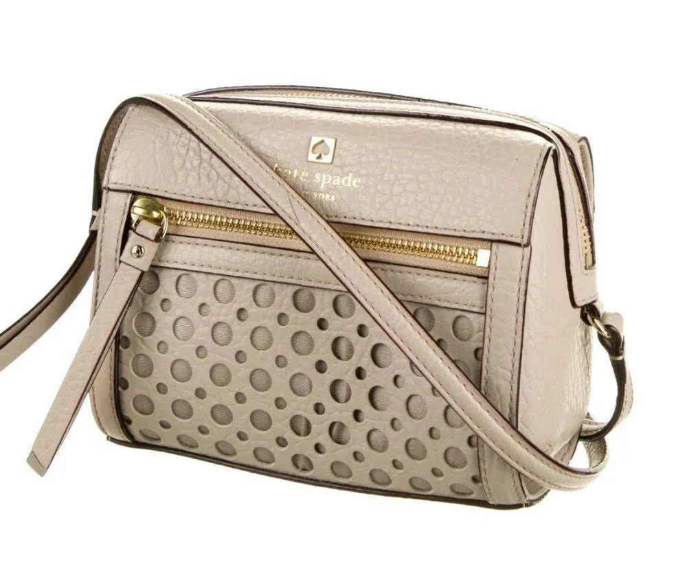 NWOT Cream Perri Lane Bubbles LooLoo Shoulder Bag/Crossbody Neutral - Image 2