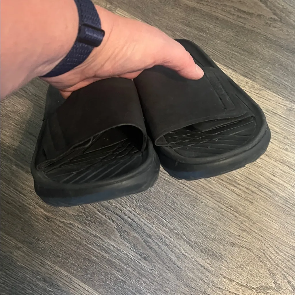 Vionic Rejuvante Adjustable Black Slides Sandals Shoes Unisex Women Size 9 - Image 9