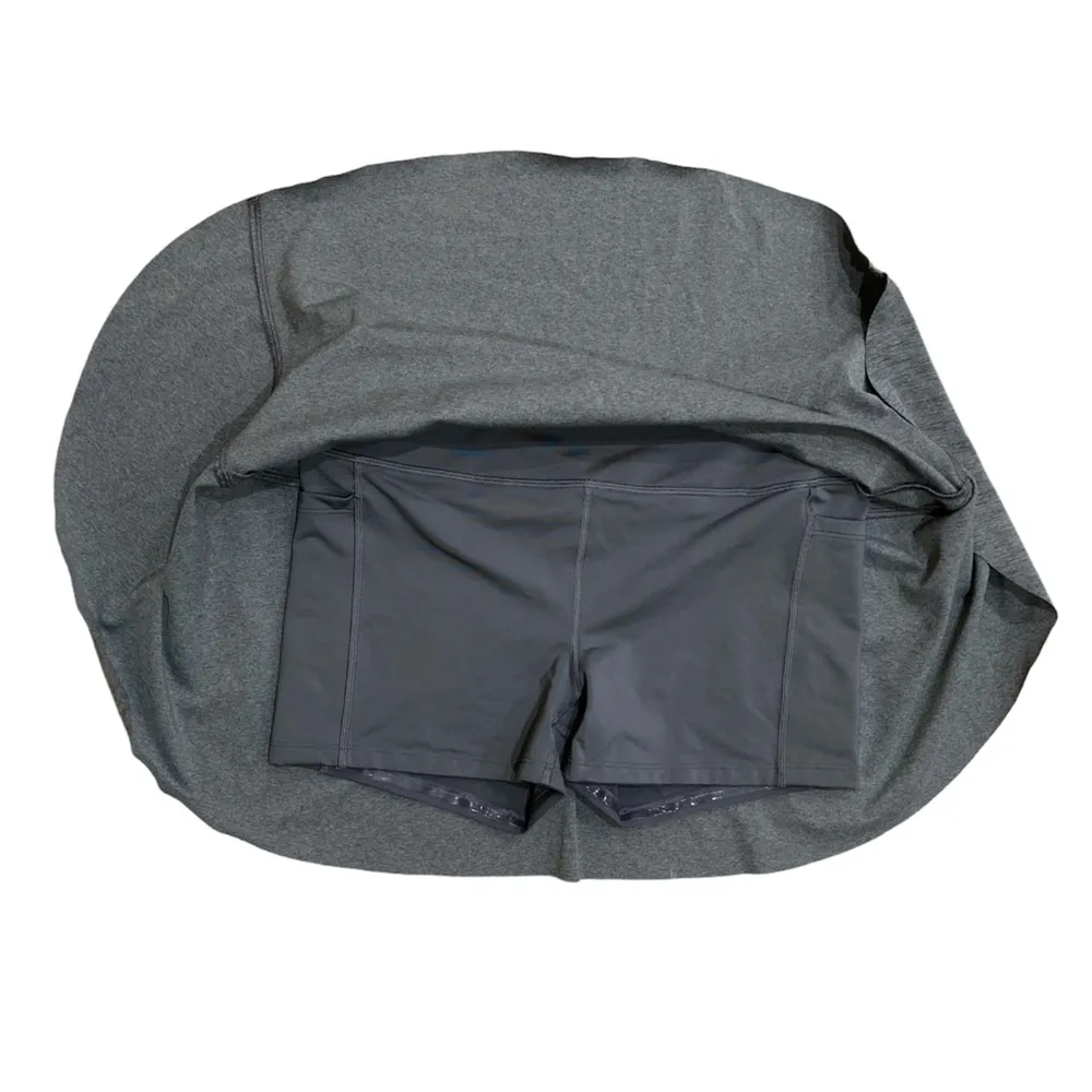 Athleta Match Point Skort In Heather Grey size S - Image 6