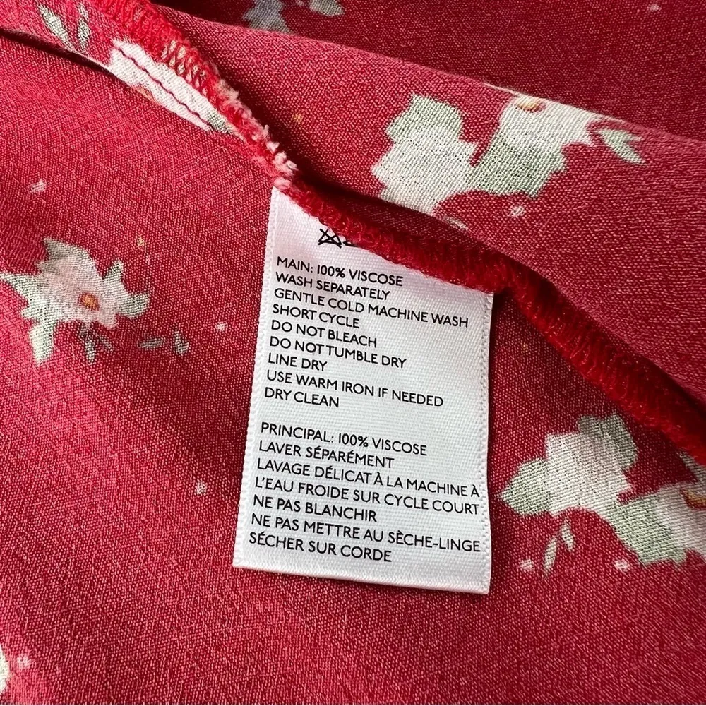 UO x Wrangler Delilah Ruffle Wrap Dress - Image 10