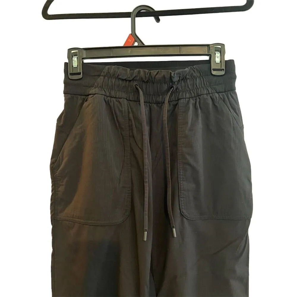 Lululemon Beyond The Studio Crops Loose Ankle Pants Black Size 4 Yoga Gy… - Image 8