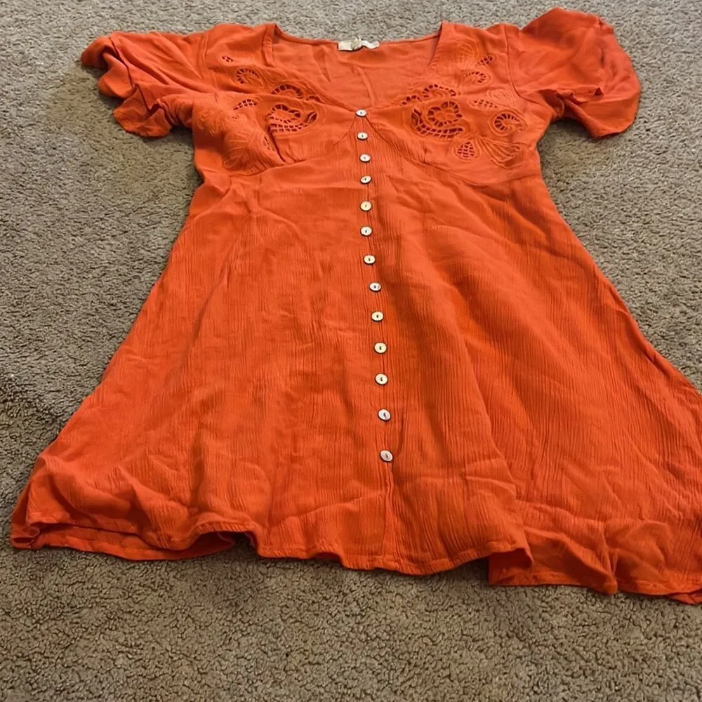 Chelsea & violet small orange dress - Image 2