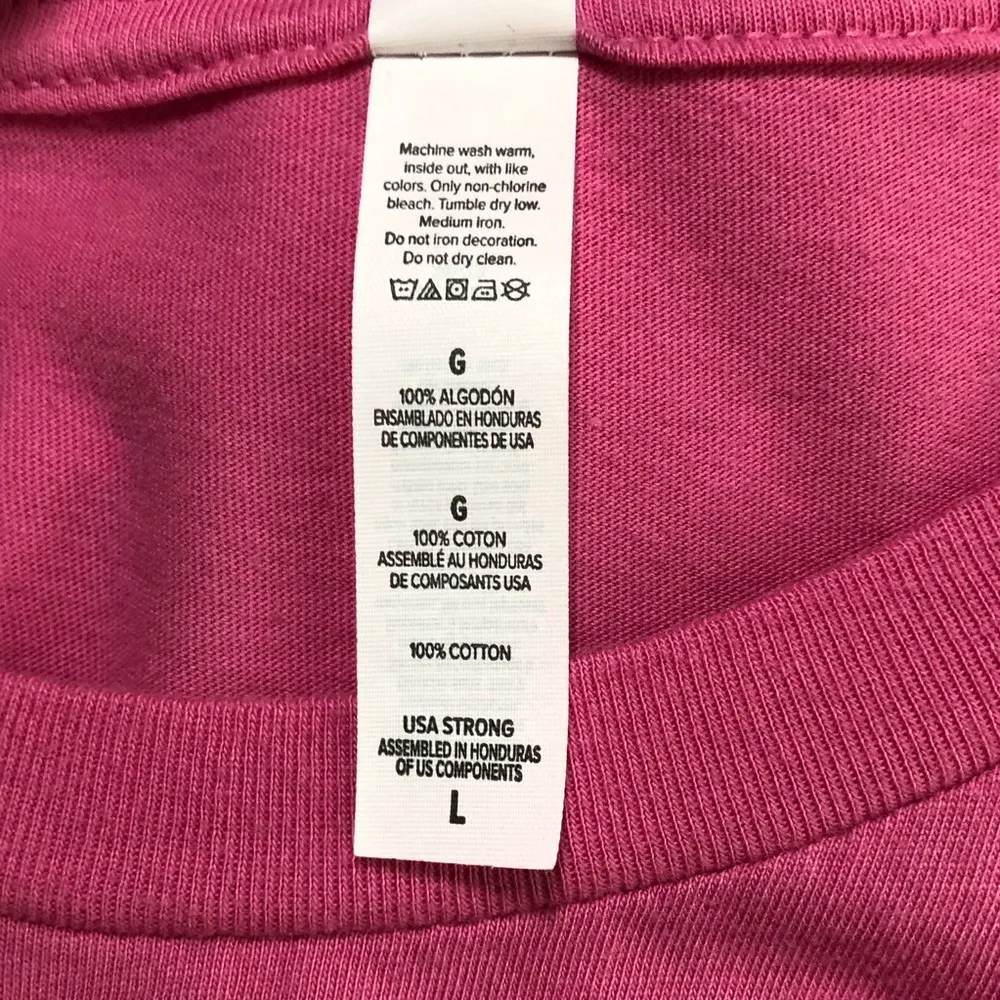 Canvas Bell Canvas 17th Annual Care Walk 2019 Short Sleeve Pink Color T-… - Image 5