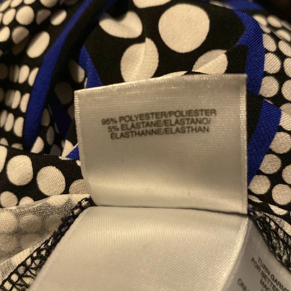 Anne Klein abstract tank top, Small - Image 7