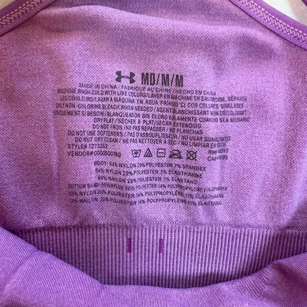 Under‎ Armour Women's Violet Bralette Size Medium - Image 2