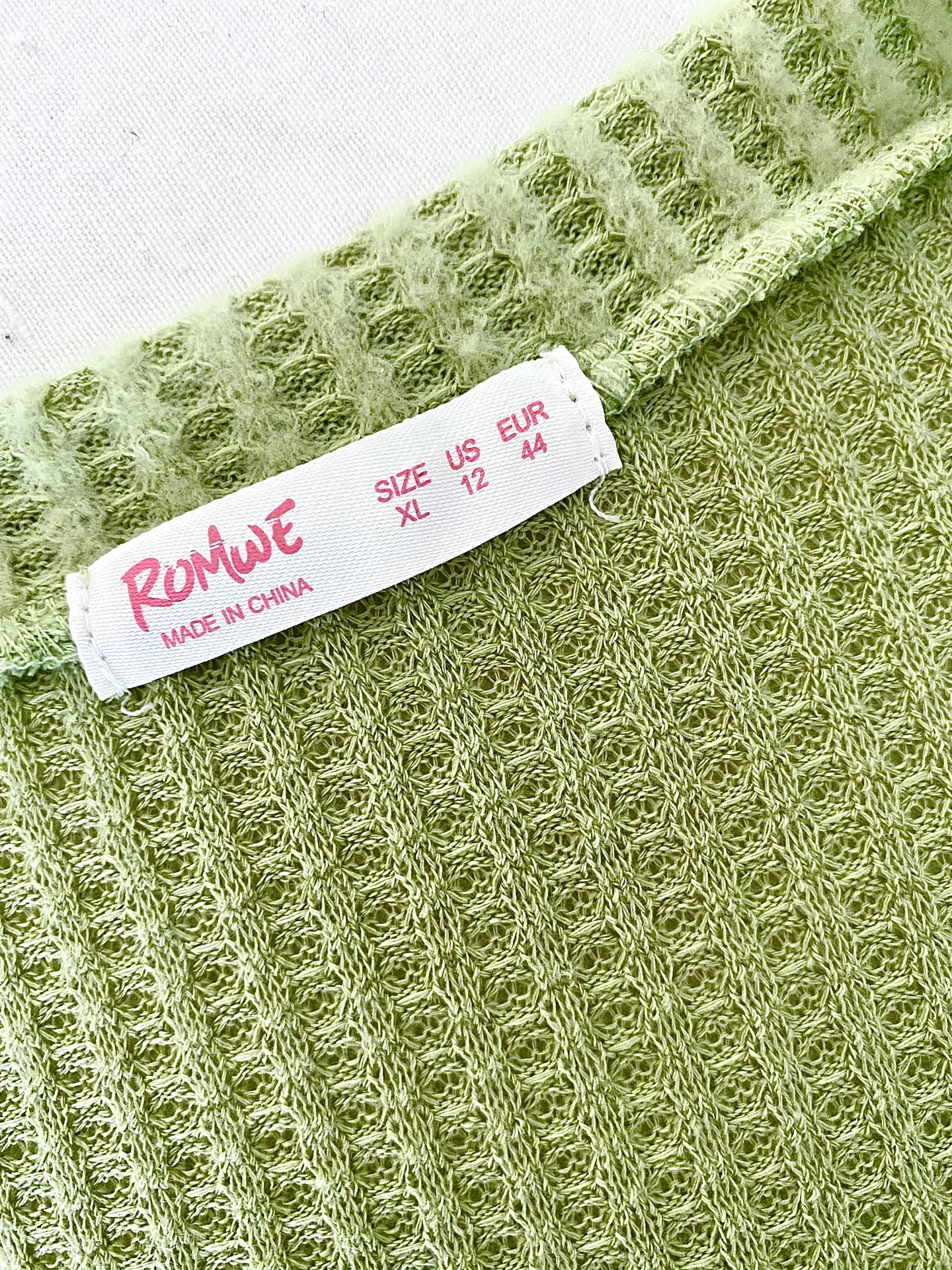 Romwe Green Sweater - Image 2