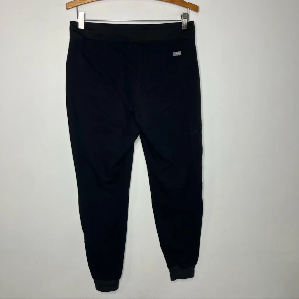 Figs Zamora jogger scrub pants black technical collection‎ women’s size small - Image 8